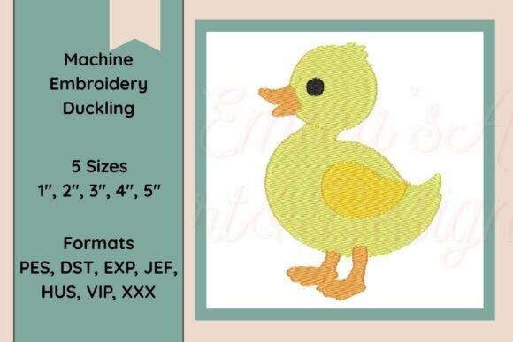 Download Duckling Machine Embroidery Design - Duck Collection