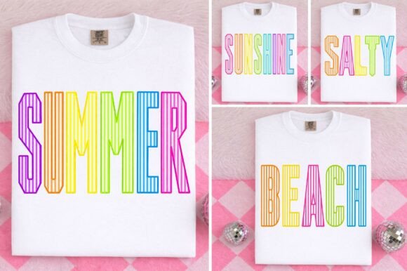 Download Seersucker Stripes Summer Bundle Png - Premium Bundle