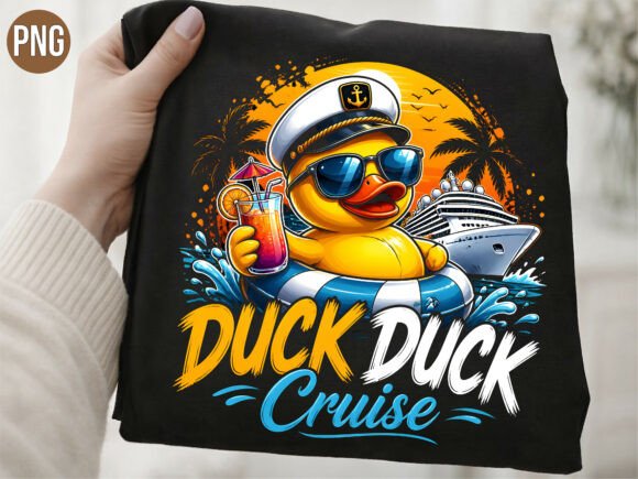 Download Duck Duck Cruise Ship Vacation Captain - Duck Collection